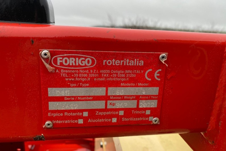 used-forigo-bedformer-td45-160-2020