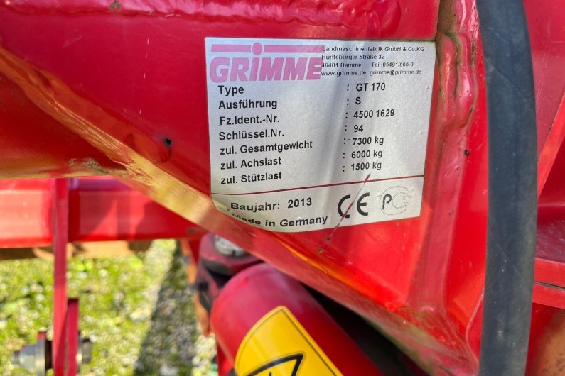 used-grimme-gt170-2-row-potato-harvester-2013