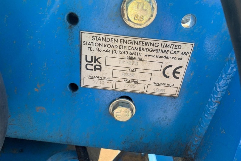 used-standen-t2xs-double-omega-harvester-2022