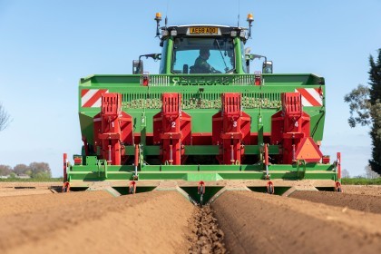 Video thumbnail for BASELIER Hook Tine Cultivator and Potato Planter Combination