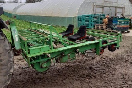 Thumbnail image for Used Basrijs 4 row 2 Man Manual Planter